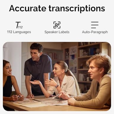 PLAUD NotePin AI Voice Recorder w/App Control, AI Notetaker w/Transcribe & Summary, Supppots 112 Languages, 64GB Memory, Audio Recorder for Lectures & Meetings, Gray - Image 4