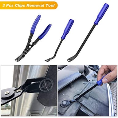 GOOACC - GRC-49 19Pcs Trim Removal Tool Set & Clip Plier Upholstery Remover Nylon Car Panel Removal Set with Portable Storage Bag - Image 3