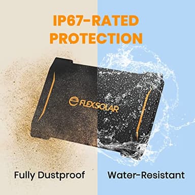 FlexSolar 40W Foldable Solar Panel Charger with USB-C and USB-A Outputs for Phones, Power Banks, Tablets - Waterproof for Camping, Hiking, Backpacking - Image 3