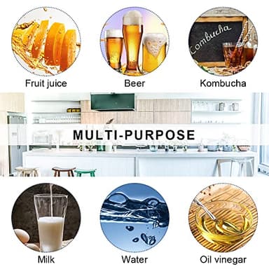 ZEBEIYU 12 Pack 8.5 oz swing top glass bottles,flip top glass bottle with airtight lid for home brewing,kombucha,kefir,vanilla extract,beer,oil,vinegar,homemade juices,soda,beverages,2nd fermentation - Image 7