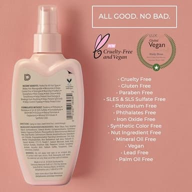 DAILY DOSE Effortless Detangler Spray & Leave In Conditioner for Dry, Damaged, & Frizzy Hair. Instantly Softens, Smooths & Adds Shine. For Kids & Adults. Award-winning, Vegan, Sulfate-Free, Color Safe - Image 3