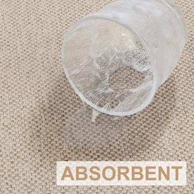 LEKEEPGO Door Mat 17"x29", Non Slip Door Mat Indoor Entrance, Rubber Backing Indoor Door mat Washable Absorbent Low-Profile Doormat Front Entryway Entry Resist Dirt Inside Door Mats, Khaki - Image 4