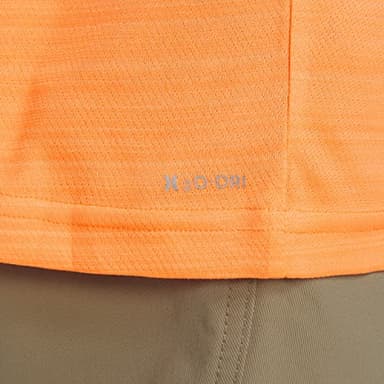 Hurley boys H20-dri Polo T Shirt, Bright Mango Heather, Large US - Image 9