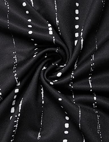 VALOLIA Womens Tops Dressy Casual 3/4 Sleeve Tops for Women Business Casual Blouses Summer Loose Fitting Tops Tunics Or Tops To Wear With Leggings Tummy Coverage Tops for Women Black Stripe X-Large - Image 5