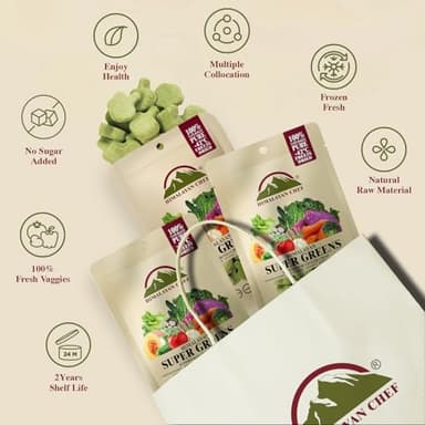 Himalayan Chef Superfood Veggie Crisp 30g each Freeze-Dried Super Greens Snack 30+ Organic Green Veggie Mix Protein-Rich, Nutrient-Packed, Gluten-Free - Image 6