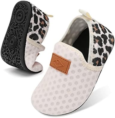 Lefflow Toddler Water Shoes Kids Quick Dry Beach Swim Socks Shoes Baby Non Slip House Slippers - Image 3