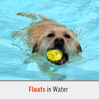 Kimee 3.9'' Dog Balls Tennis Ball for Aggressive Chewers, Atom Teething Balls Dog Chew Toys for Large Medium Small Dogs and Puppies, 3 Pack - Image 6