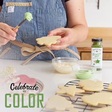 Watkins Green Decorating Sugar, Non-GMO, 4.2 Ounce, 3-Pack - Image 5