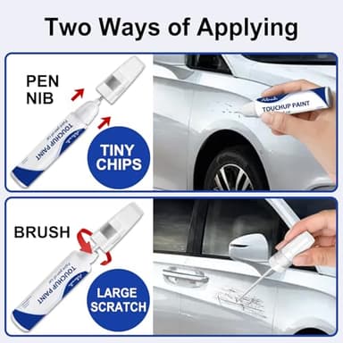 Supersonic Red (3U5) Touch Up Paint for Toyota-Exact Match–Chips and Nicks Car Paint Scratch Repair Kit Automotive Paint Pen for Avalon/RAV4/Camry/Corolla/Highlander/Prius/Sequoia/Sienna/Tacoma - Image 2