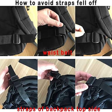 REEBOW GEAR Military Tactical Backpack Large Army 3 Day Assault Pack Molle Bag Backpacks - Image 6