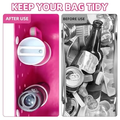 2 Pcs Cup Holder for Bogg Bag, 30oz and 40oz Water Bottle Accessories, Compatible with Bogg Bags and Simply Southern Totes - Image 3