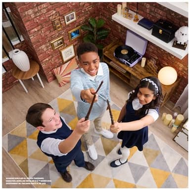 Wizarding World Harry Potter, 12-inch Magical Collector Hermione Granger Wand with Stand & Die-cast Icon, Magical Creatures, Accessory for Halloween Costumes - Image 6