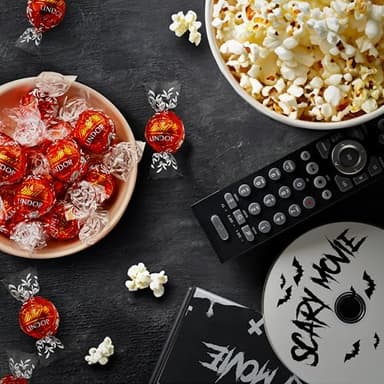 Lindt LINDOR Milk Chocolate Candy Truffles, Halloween Candy, 25.4 oz., 60 Count - Image 2