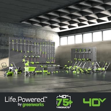 Greenworks 40V 16" Brushless Cordless (Push) Lawn Mower (75+ Compatible Tools), 4.0Ah Battery and Charger Included - Image 14