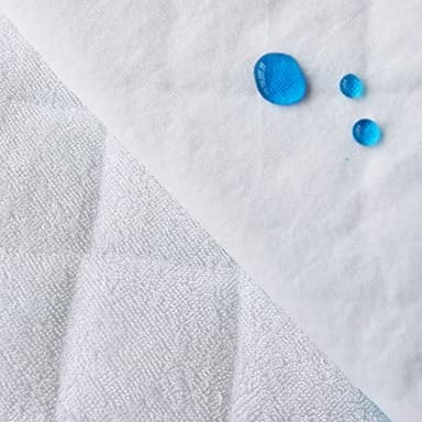 Bassinet Mattress Protector, Universal Fit for Halo Bassinest Swivel and Hourglass/Oval Bassinet Mattress, Ultra Soft Waterproof and Breathable, 2 Pack - Image 3