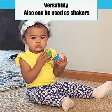 LHYCS 8PCS Wooden Percussion Eggs, Colorful Musical Easter Maracas Egg Shakers - Image 7