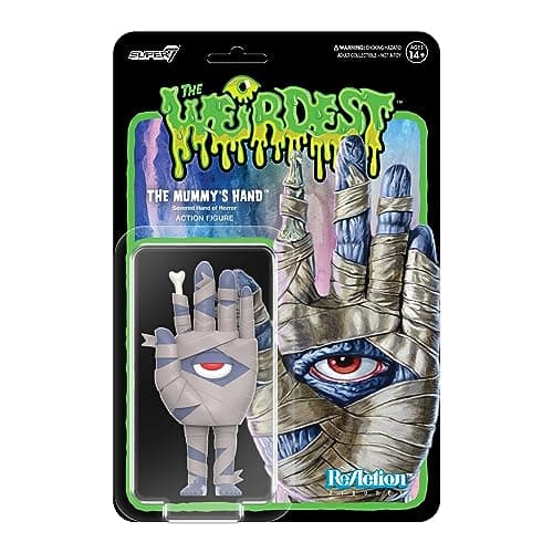 Super7 The Weirdest Mummy's Hand - 3.75" The Weirdest Action Figure Campy Horror Collectibles and Retro Toys - Image 1