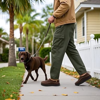 Zigzagger Men's Moccasin Ankle Toasty House Shoes Slippers Indoor Outdoor(Coffee,Size 11) - Image 4