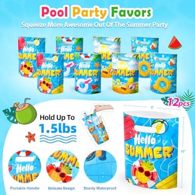 INNOCHEER Pool Party Favors Beach Party Favors for Kids 3-4-5-8-12, 96PCS Goodie Bags Stuffers for Kid Summer Toys, Beaches Balls, Coloring Books Beach Toy for Kids 4-8-12 Pool Party Supplies - Image 7
