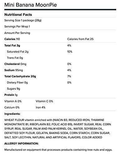 MoonPie Mini Marshmallow Sandwich Small Icing Dipped Graham Cracker & Marshmallow Snack 12 Count, Banana, 96 Oz (Pack of 8) - Image 5