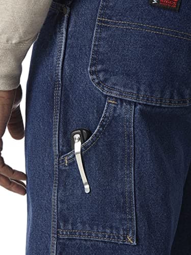 Wrangler Riggs Workwear mens Ripstop Carpenter jeans, Antique Indigo, 40W x 30L US - Image 5