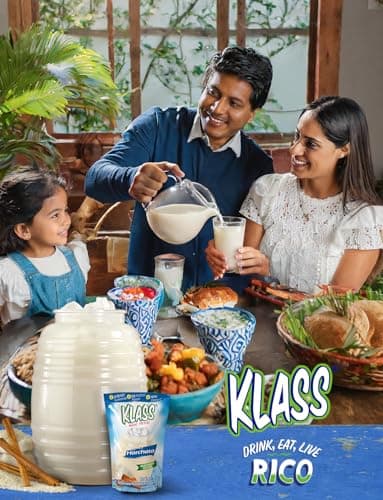 Klass Aguas Frescas | Drink Mix | Horchata | Flavors From Natural Sources, No Artificial Flavors, With Vitamin C (Makes 7 to 9 Quarts) 14.1 Oz Family Pack (4-Pack) - Image 5
