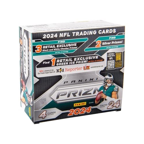 2024 Panini PRIZM NFL Football Trading Cards 24-Count Retail Box - Image 1