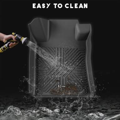 KARPAL Floor Mats for Nissan Altima 2019-2024 2025, TPE Rubber All Weather Protection Floor Liners Nissan Altima Accessories Car Mats, Front & 2nd Row - Image 6