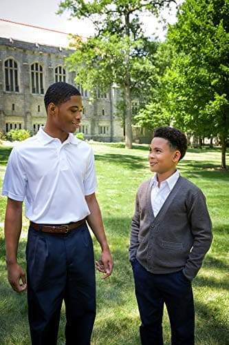 French Toast Boys Expandable Collar Dress With Long Sleeves (Standard & Husky) Button Down Shirt, White, 8 US - Image 9