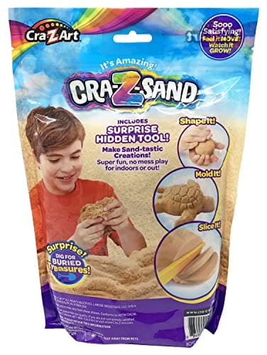 CRA-Z-Sand 3lb Bag of Beach Sand, Fun Sensory Toy w/ Tools for Ages 4+ - Image 2