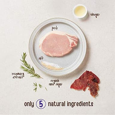 Full Moon Natural Cut Pork Jerky Healthy All Natural Dog Treats Human Grade Grain Free 10 oz - Image 3