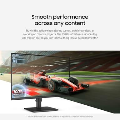 Samsung 24” (S40GD) Borderless Business Monitor with IPS Panel, 100Hz Refresh Rate, Eye Saver Mode, Ergonomic Design, Game Picture Mode, LS24D402GANXGO, 3 Yr Warranty - Image 5