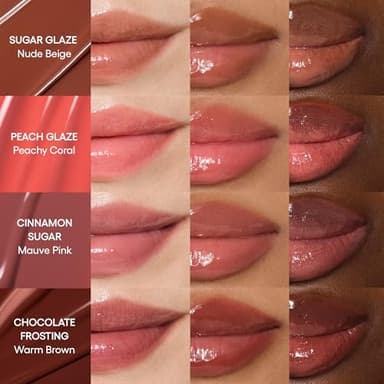 LANEIGE Glaze Craze Tinted Lip Serum, Cinnamon Sugar: Hydrating Lip Serum for Glossy, Nourished Lips with Plumping Polypeptides - Image 9