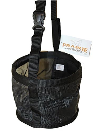 Feed Bag for Horses, Heavy Duty Durable Canvas Grain Feedbag, Small Medium or Large - Image 2