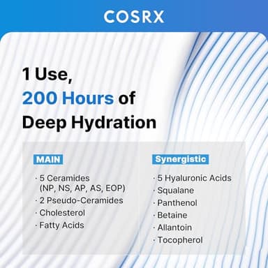 COSRX Ceramide Skin Barrier Moisturizer for Face with 7 Ceramides, Hyaluronic Acid & Panthenol for All Skin Types, 2.7 fl.oz, Korean Skin Care - Image 3