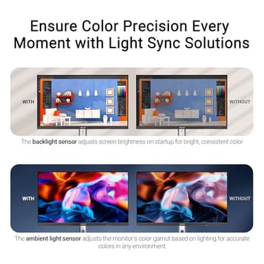 ASUS ProArt Display 27” 5K HDR Professional Monitor (PA27JCV) - 5K (5120 x 2880), IPS, 99% DCI-P3, 100% sRGB, ΔE < 2, USB-C PD 96W, Calman Verified, Color Accurate, Auto KVM, LuxPixel, 3 yr Warranty - Image 4