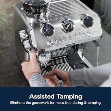 De'Longhi La Specialista Maestro Espresso Machine with Grinder, Auto & Manual Milk Frother – Bean-to-Cup Cold Brew Coffee with Cold Extraction Technology, Variable Temp & Tamping Tool, 8 Drink Presets - Image 6