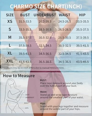 Charmo One Piece Swim Dress Swimsuits for Women Tummy Control Swimdress Skirt Bathing Suit Scalloped Swimwear Strong Blue M - Image 6