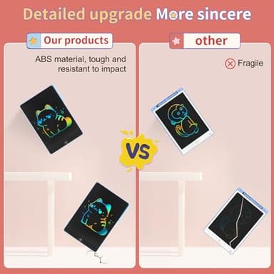 16 inch LCD Writing Tablet for Kids Adults,Colorful Drawing Pad Doodle Board School Supplies Christmas Gifts Toys for Girls Boys 3 4 5 6 7 8 Year Old Girl Boy Birthday Gift Ideas (Blue) - Image 5