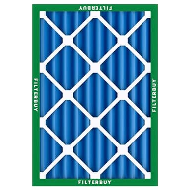 Filterbuy 20x25x4 Air Filter MERV 13 (MPR 1900) Health Defense Replacement (4-Pack), Electrostatic Pleated HVAC AC Furnace Filters, Made in USA (Actual Size: 19.50 x 24.50 x 3.63) - Image 8