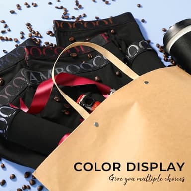 BAMBOO COOL Men's Ultra ComfortSoft Underwear, Moisture Wicking & Breathable No Ride Up Boxer Briefs with Fly, Multipack - Image 6