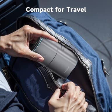 EnergyCell Rotating Wireless Charger, Qi2 Certified 2X Faster 15W for iPhone Charging Station 16/15/14/13/12, Apple Watch, AirPods, 3 in 1 Charging Station Apple Magnetic with Heat Dissipation, Grey - Image 9