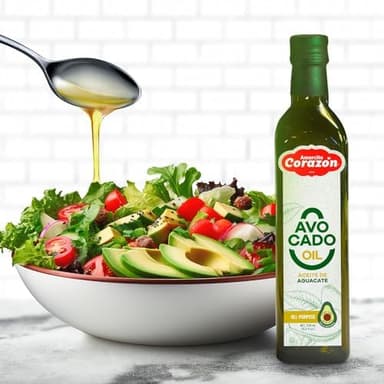 Amorcito Corazón - 100% Pure Mexican Avocado Oil - 16.9 fl. oz. (500ml) - Keto Diet Friendly, Kosher Certified - Ideal for Baking, High Heat Cooking, Frying, Homemade Sauces, and Dressings - Image 6