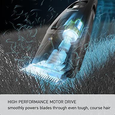 Panasonic Long Beard Trimmer for Men, 58 Length Settings and 4 Attachments for Cutting and Detailing, Cordless or Corded Operation – ER-GB96-K (Black) - Image 3