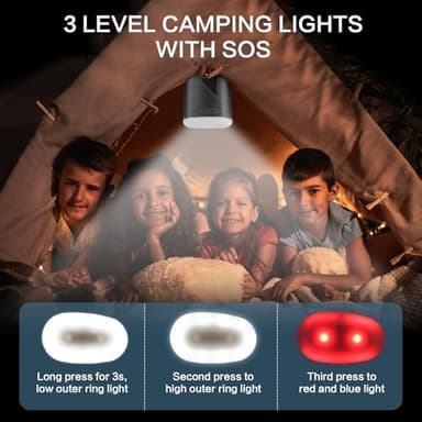 XINBAOHONG Mini Air Portable Camping Light Tiny Inflator/Deflator Pump with 2000mAh Battery USB Rechargeable for Pool Floats Air Bed Air Mattress Swimming Ring Vacuum Storage Bags - Image 5