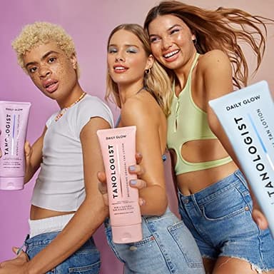 Tanologist Hydrating Daily Glow Body Lotion- Medium/Dark, Gradual Tanning Lotion, No Fake Tan Smell, Streak-Free & Natural Looking Self Tanner, Moisturizing, Vegan, 8.45 fl. oz/250 ml Tube - Image 6