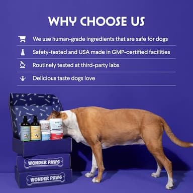 Wonder Paws Milk Thistle, Liver Support for Dogs, Supports Kidney Function for Pets, Detox, Hepatic Support, with Wild Alaskan Salmon Oil & Curcumin, Omega 3 EPA & DHA (2 Oz) - Image 7