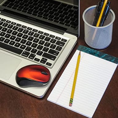 Logitech M317 Wireless Mouse, 2.4 GHz with USB Receiver, 1000 DPI Optical Tracking, 12 Month Battery, Compatible with PC, Mac, Laptop, Chromebook - Red - Image 3