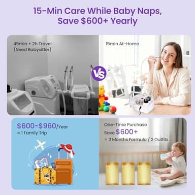 UNOISETION Diamond Microdermabrasion Machine Professional, 3 in 1 Dermabrasion Facial Peeling Skin Care Device for Salon Personal Home Use - Image 3