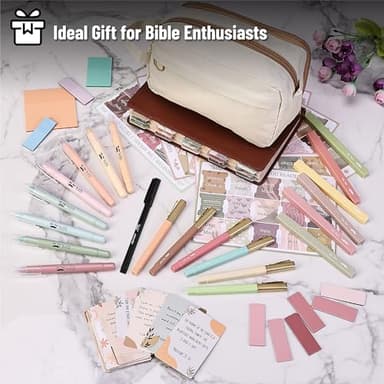 Mr. Pen- Bible Journaling Kit, Bible Study Supplies, No Bleed Bible Highlighters and Pens No Bleed - Image 5